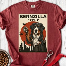Bernzilla Premium Tee Gift For Dog Lover
