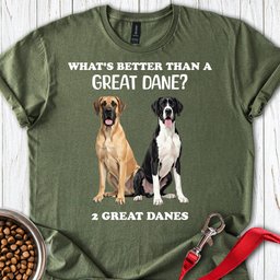 Better Than A Great Dane T Shirt Gift For Dog Lover