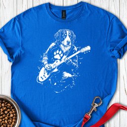 Bernese Mountain Dog Guitar T Shirt Gift For Dog Lover