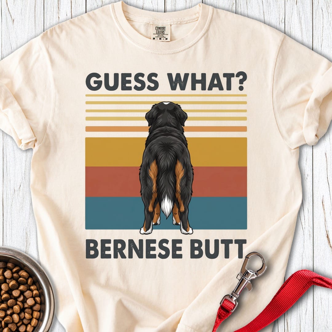 Bernsese Butt Premium Tee Gift For Dog Lover