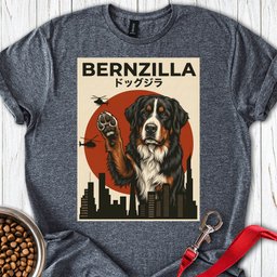 Bernzilla T Shirt Gift For Dog Lover
