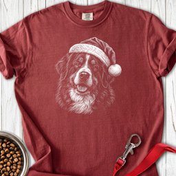 Bernese Mountain Dog Christmas Premium Tee Gift For Dog Lover