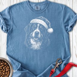 Bernese Mountain Dog Christmas Premium Tee Gift For Dog Lover