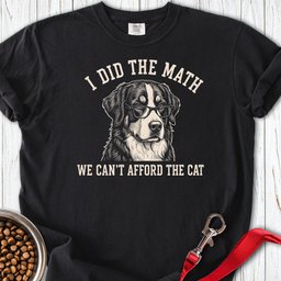 Bernese Mountain Dog Ban The Cat Premium Tee Gift For Cat Lover
