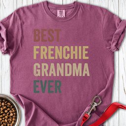 Best Frenchie Grandma Premium Tee Gift For Grandma