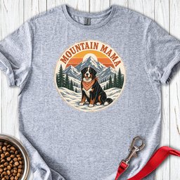 Bernese Mountain Mama T Shirt Gift For Mom