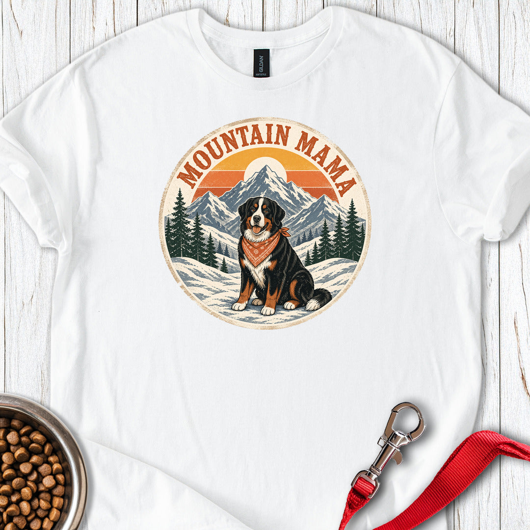Bernese Mountain Mama T Shirt Gift For Mom