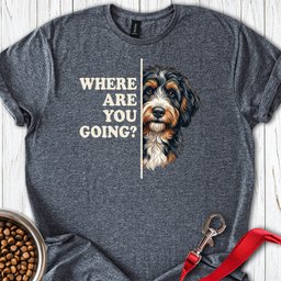 Bernedoodle Alert T Shirt Gift For Dog Lover