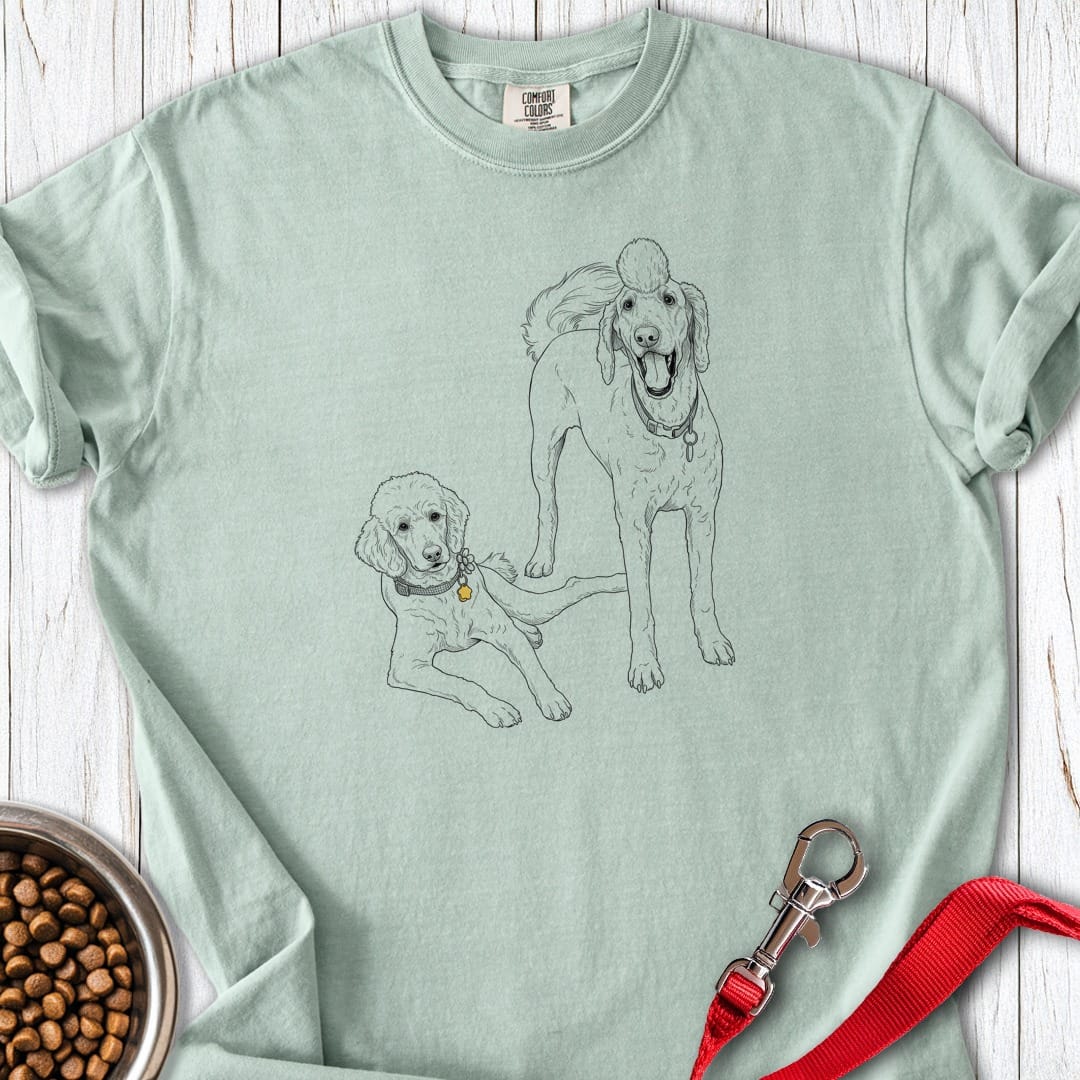 Bernadoodle And Golden Doodle Premium Tee Gift For Dog Lover