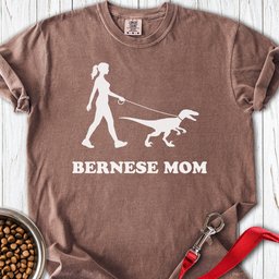 Bernese Mom Velociraptor Premium Tee Gift For Mom