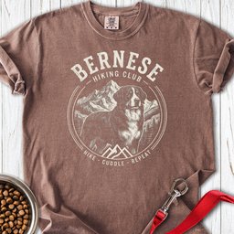 Bernese Mountain Dog Hiking Club Premium Tee Gift For Dog Lover