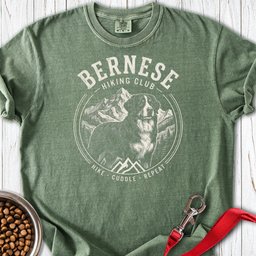 Bernese Mountain Dog Hiking Club Premium Tee Gift For Dog Lover