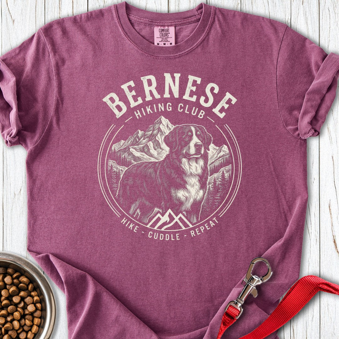 Bernese Mountain Dog Hiking Club Premium Tee Gift For Dog Lover