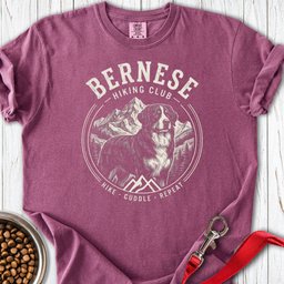 Bernese Mountain Dog Hiking Club Premium Tee Gift For Dog Lover