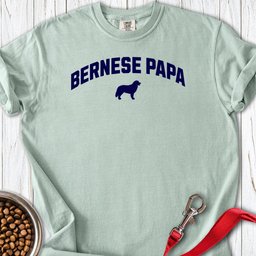 Bernese Papa Premium Tee Gift For Dad