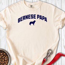 Bernese Papa Premium Tee Gift For Dad