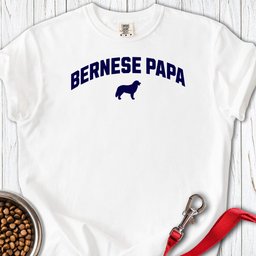 Bernese Papa Premium Tee Gift For Dad
