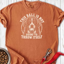 Bernese Mountain Dog Ball Premium Tee Gift For Dog Lover