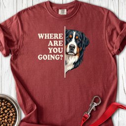 Bernese Mountain Dog Alert Premium Tee Gift For Dog Lover