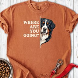 Bernese Mountain Dog Alert Premium Tee Gift For Dog Lover