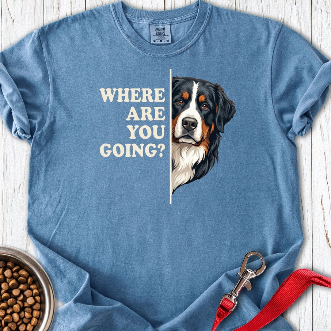 Bernese Mountain Dog Alert Premium Tee Gift For Dog Lover