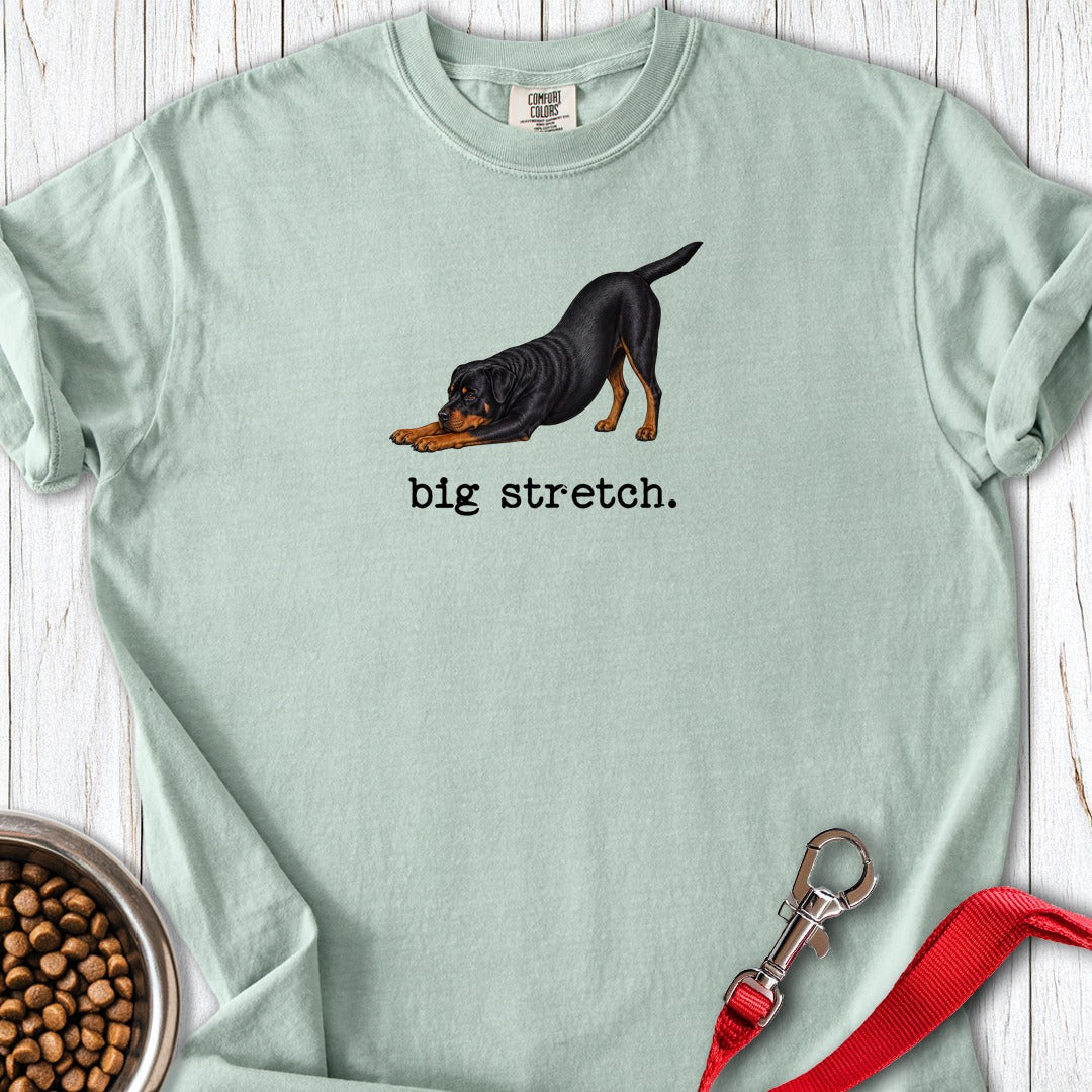 Big Stretch Fox Rottweiler Premium Tee Gift For Dog Lover