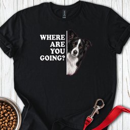 Border Collie Alert T Shirt Gift For Dog Lover