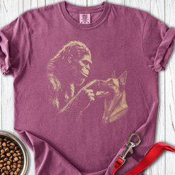 Bigfoot Belgian Malinois Premium Tee Gift For Dog Lover