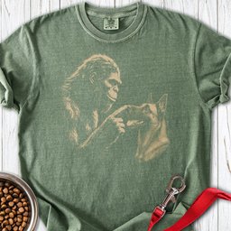 Bigfoot Belgian Malinois Premium Tee Gift For Dog Lover
