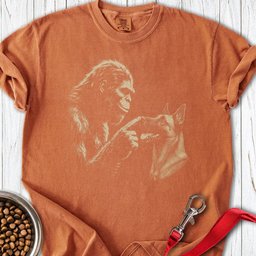 Bigfoot Belgian Malinois Premium Tee Gift For Dog Lover