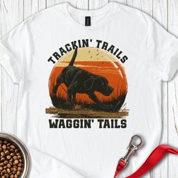 Black Labrador Hunting T Shirt Gift For Dog Lover