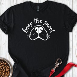 Boop The Snoot T Shirt Gift For Dog Lover