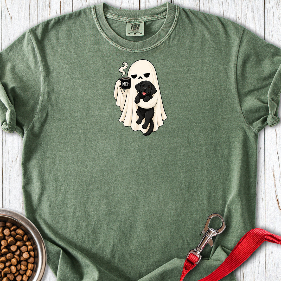 Black Labrador Meh Ghost 2 Premium Tee Gift For Dog Lover