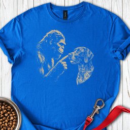 Bigfoot German Shorthaired Pointer T Shirt Gift For Dog Lover