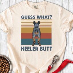Blue Heeler Butt Stub Tail Premium Tee Gift For Dog Lover