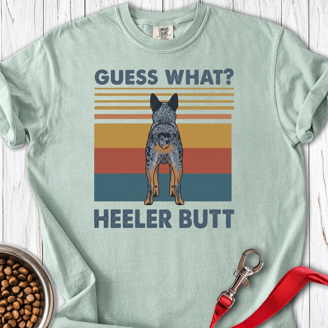 Blue Heeler Butt Stub Tail Premium Tee Gift For Dog Lover