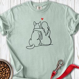 Blue Heeler Girl Premium Tee Gift For Dog Lover