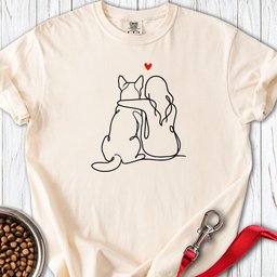 Blue Heeler Girl Premium Tee Gift For Dog Lover