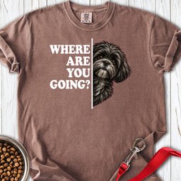 Black Shih Tzu Alert Premium Tee Gift For Dog Lover