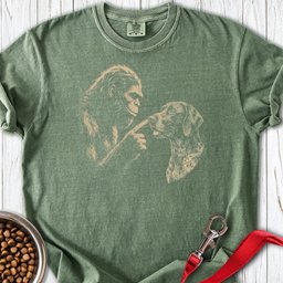 Bigfoot German Shorthaired Pointer Premium Tee Gift For Dog Lover