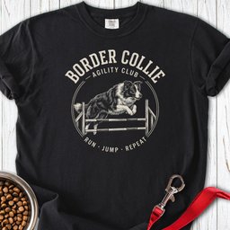 Border Collie Agility Club Premium Tee Gift For Dog Lover