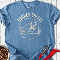 Border Collie Agility Club Premium Tee Gift For Dog Lover
