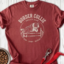 Border Collie Agility Club Premium Tee Gift For Dog Lover