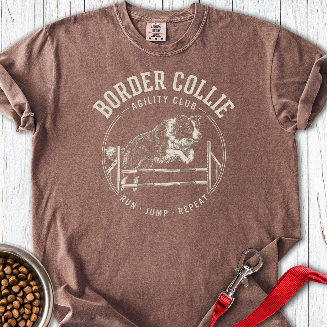 Border Collie Agility Club Premium Tee Gift For Dog Lover