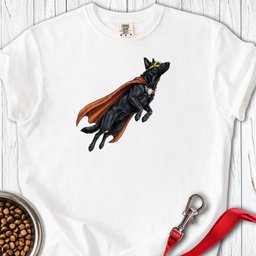 Black German Shepherd Hero Premium Tee Gift For Dog Lover