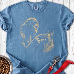Bigfoot Belgian Malinois Premium Tee Gift For Dog Lover