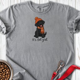 Black Labrador Its Fall Yall Premium Tee Gift For Dog Lover