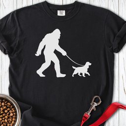 Bigfoot Cocker Spaniel Premium Tee Gift For Dog Lover