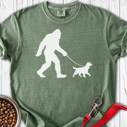 Bigfoot Cocker Spaniel Premium Tee Gift For Dog Lover