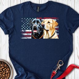 Black And Yellow Lab T Shirt Gift For Dog Lover
